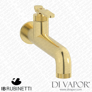IB Rubinetti B2209IS Bold Monohole Wall Mounted Washbasin Mixer Complete with Drain Spare Parts