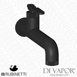 IB Rubinetti B2209NP Bold Monohole Wall Mounted Washbasin Mixer Complete with Drain Spare Parts