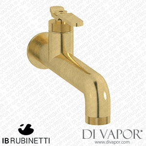 IB Rubinetti B2209ON Bold Monohole Wall Mounted Washbasin Mixer Complete with Drain Spare Parts