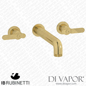 IB Rubinetti B2220ON Bold Monohole Bidet Mixer Complete with Drain Spare Parts