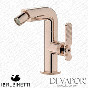 IB Rubinetti B2220RS Bold Monohole Bidet Mixer Complete with Drain Spare Parts
