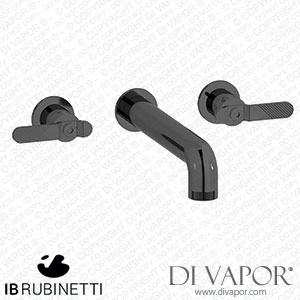 IB Rubinetti B2306CF Bold Wall Mounted Widespread Tap Tap Spare Parts