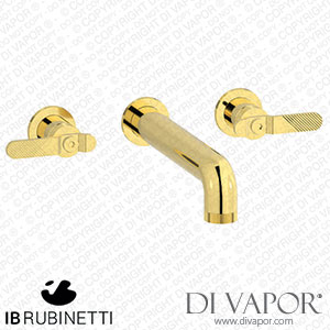 IB Rubinetti B2306OO Bold Wall Mounted Widespread Tap Tap Spare Parts