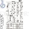 Ideal Standard B2326AA Mixer Spare Tech Diagram