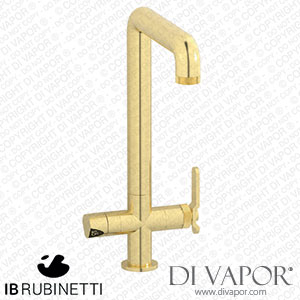 IB Rubinetti B2385IS Puro Bold 4-In-1 Monohole Kitchen Mixer for Running Water and Natural Filtered Water Cold Filtered and Sparkling Filtered Tap Spare Parts