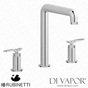 IB Rubinetti B2390CC Bold Three Holes Washbasin Set with Tall Spout Spare Parts
