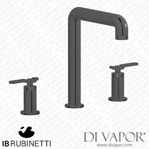IB Rubinetti B2390CS Bold Three Holes Washbasin Set with Tall Spout Spare Parts