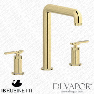 IB Rubinetti B2390II Bold Three Holes Washbasin Set with Tall Spout Spare Parts