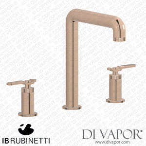 IB Rubinetti B2390SR Bold Three Holes Washbasin Set with Tall Spout Spare Parts
