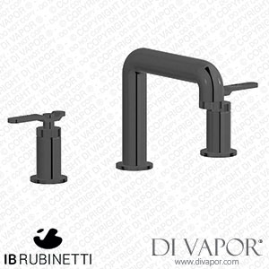 IB Rubinetti B2392CF Bold Three Holes Washbasin Set with Low Spout Spare Parts