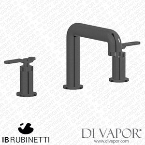 IB Rubinetti B2392CS Bold Three Holes Washbasin Set with Low Spout Spare Parts
