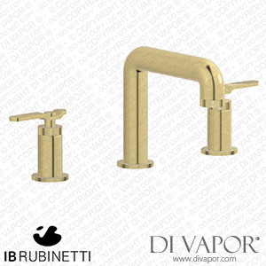 IB Rubinetti B2392IS Bold Three Holes Washbasin Set with Low Spout Spare Parts