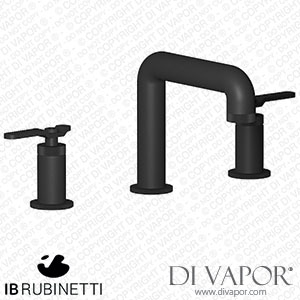 IB Rubinetti B2392NP Bold Three Holes Washbasin Set with Low Spout Spare Parts