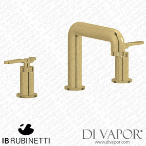 IB Rubinetti B2392ON Bold Three Holes Washbasin Set with Low Spout Spare Parts