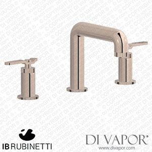 IB Rubinetti B2392RS Bold Three Holes Washbasin Set with Low Spout Spare Parts