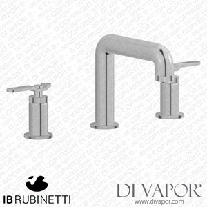 IB Rubinetti B2392SS Bold Three Holes Washbasin Set with Low Spout Spare Parts
