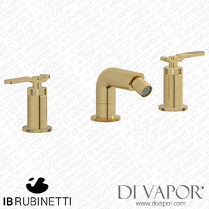 IB Rubinetti B2393OS Bold Three Holes Bidet Set Spare Parts