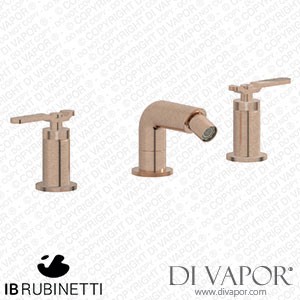 IB Rubinetti B2393SR Bold Three Holes Bidet Set Spare Parts