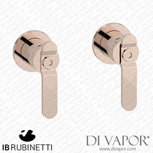 IB Rubinetti B2400RS Bold Two Holes Wall Mounted Shower Spare Parts