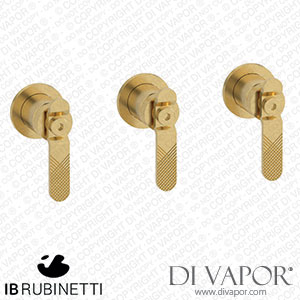 IB Rubinetti B2410OS Bold Three Holes Wall Mounted Shower with Two Ways Diverter Spare Parts
