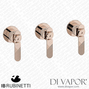 IB Rubinetti B2410RS Bold Three Holes Wall Mounted Shower with Two Ways Diverter Spare Parts
