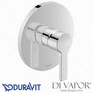 Duravit B.2 Single Lever Shower Mixer for Concealed Installation (B24210010010) Spare Parts