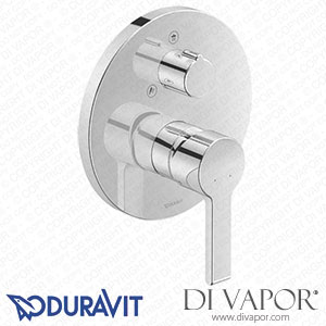 Duravit B.2 Single Lever Shower Mixer for Concealed Installation (B24210012010) Spare Parts