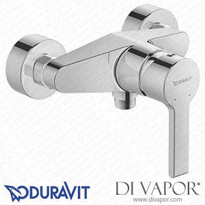 Duravit B.2 Single Lever Shower Mixer for Exposed Installation (B24230000) Spare Parts