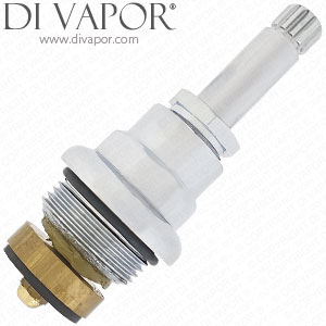 Traditional Bath Tap Valve Cartridge - 1/2 Inch - 12 Splines