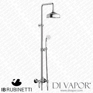 IB Rubinetti B2800SS Shower Column Spare Parts