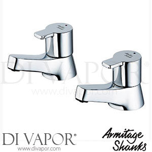 Armitage Shanks Sandringham 21 SL Chrome Bath Pillar Taps Spare Parts B3305AA GEN1