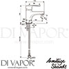 Armitage Shanks B3307AA Mixer Spare Diagram