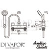 Armitage Shanks B3310AA Mixer Spare Diagram