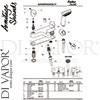 Armitage Shanks B3310AA Mixer Spare Tech Diagram