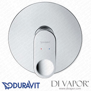 Duravit Single Lever Shower Mixer For Concealed Installation (B34210010010) Spare Parts