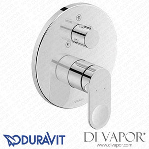 Duravit Single Lever Shower Mixer Concealed Installation B34210012010 Spare Parts