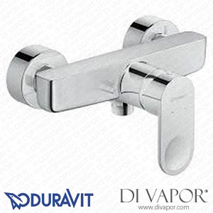 Duravit Single Lever Shower Mixer For Exposed Installation (B34230000010) Spare Parts