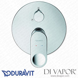 Duravit Single Lever Bath Mixer For Concealed Installation (B35210012010) Spare Parts