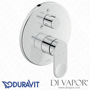 Duravit Single Lever Bath Mixer For Concealed Installation (B35210018010) Spare Parts