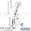 Jado B3690AA Mixer Spare Tech Diagram