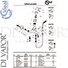 Ideal Standard B3697AA Mixer Spare Tech Diagram