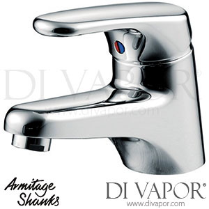 Armitage Shanks B4447AA Sandringham SL Single Lever Basin Mixer - Chrome Lever - Tap Spare Parts