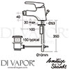Armitage Shanks B4448AA GEN1 Mixer Spare Diagram