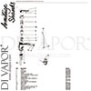 Armitage Shanks B4448AA GEN1 Mixer Spare Tech Diagram