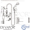 Ideal Standard B5111AA Mixer Spare Tech Diagram