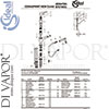 Ideal Standard B5347AA Mixer Spare Tech Diagram