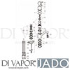Jado B7612AA Mixer Tap Spare Diagram