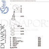 Ideal Standard B7884AA Spare Tech Diagram
