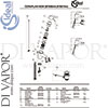 Ideal Standard B7886AA Mixer Spare Tech Diagram