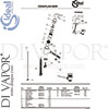 Ideal Standard B7889AA Mixer Spare Tech Diagram
